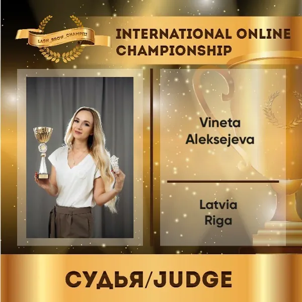 Vineta Aleksejeva — WBC judge banner