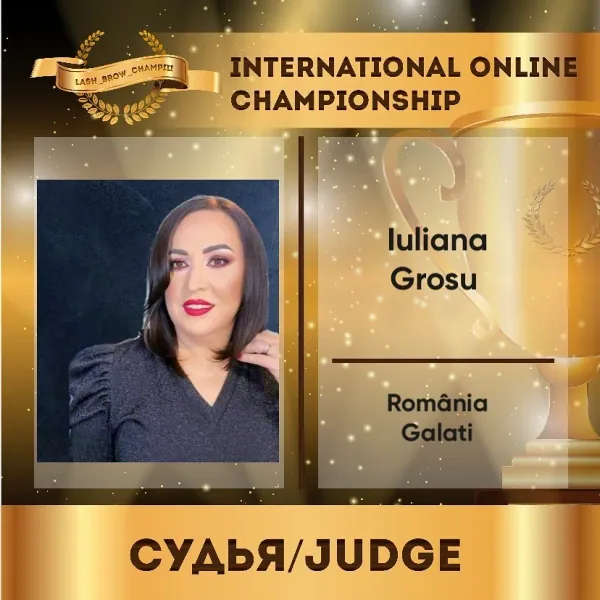 Iuliana Grosu — WBC judge banner