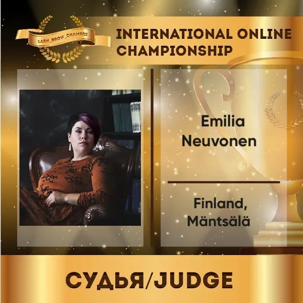 Emilia Neuvonen — WBC judge banner