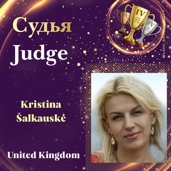 Kristina Šalkauskė — WBC judge banner