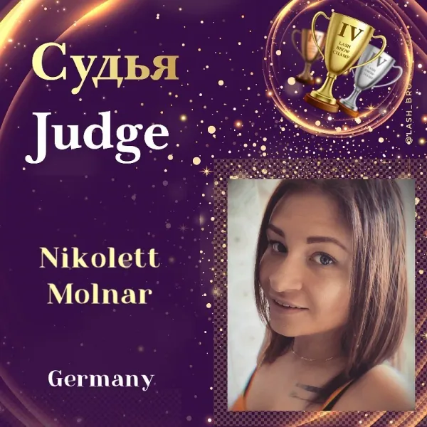 Nikolett Molnar — WBC judge banner