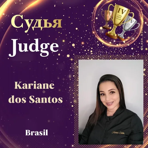Kariane dos Santos — WBC judge banner
