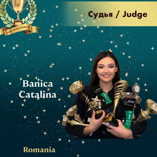 Banica Catalina — WBC judge banner