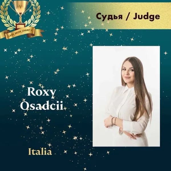 Roxy Osadcii — WBC judge banner