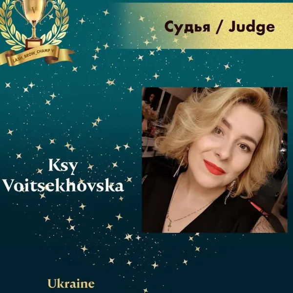 Ksy Voitsekhovska — WBC judge banner