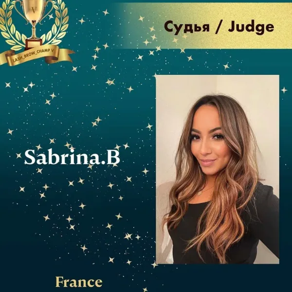 Sabrina.B — WBC judge banner