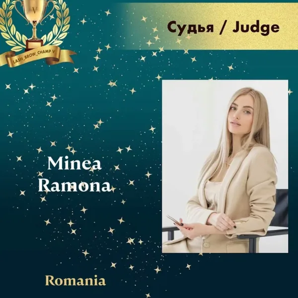 Minea Ramona — WBC judge banner