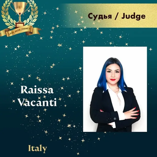 Raissa Vacanti — WBC judge banner