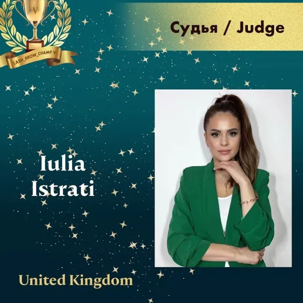 Iulia Istrati — WBC judge banner