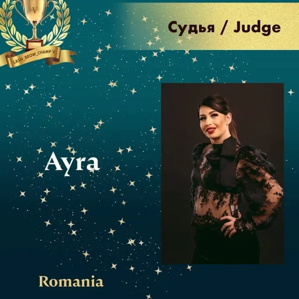 Ayra — WBC judge banner