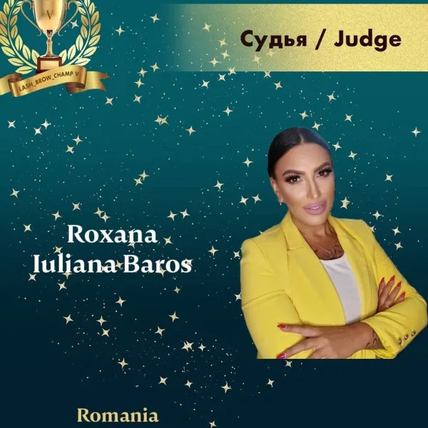 Roxana Iuliana Baros — WBC judge banner