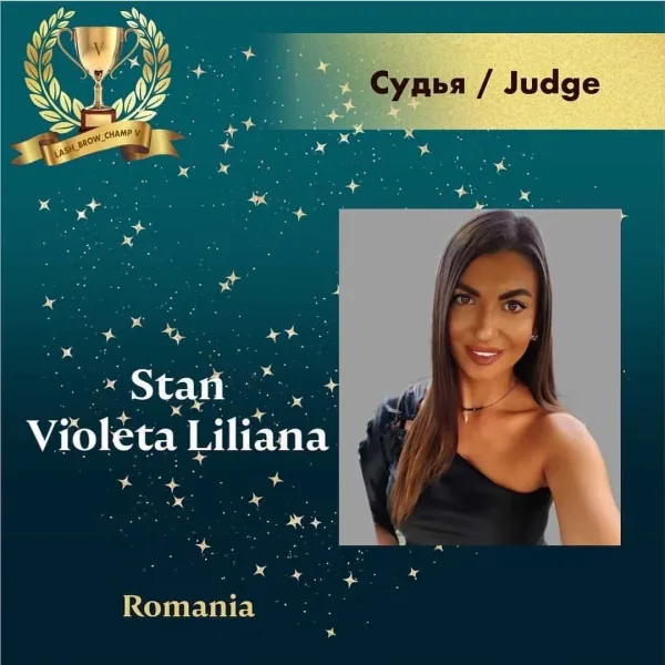 Stan Violeta Liliana — WBC judge banner