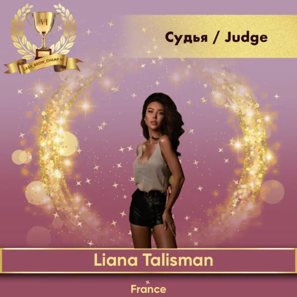 Liana Talisman — WBC judge banner