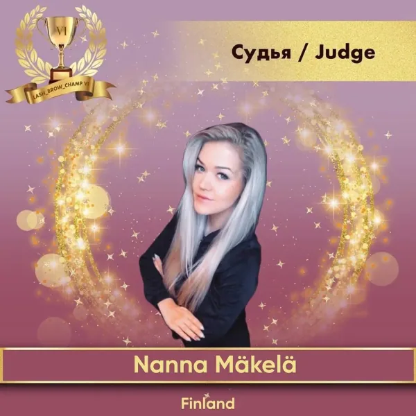 Nanna Mäkelä — WBC judge banner
