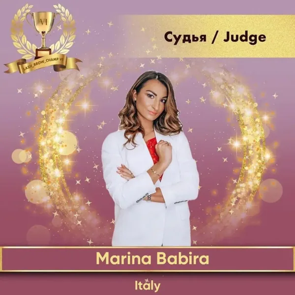 Marina Babira — WBC judge banner