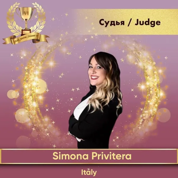 Simona Privitera — WBC judge banner