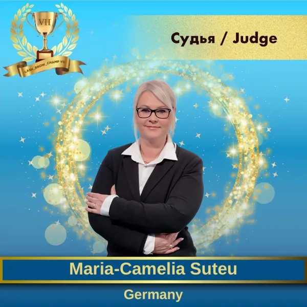 Maria-Camelia Suteu — WBC judge banner