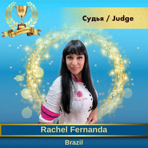 Rachel Fernanda — WBC judge banner