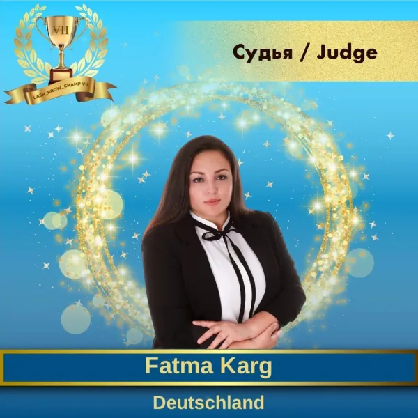 Fatma Karg — WBC judge banner
