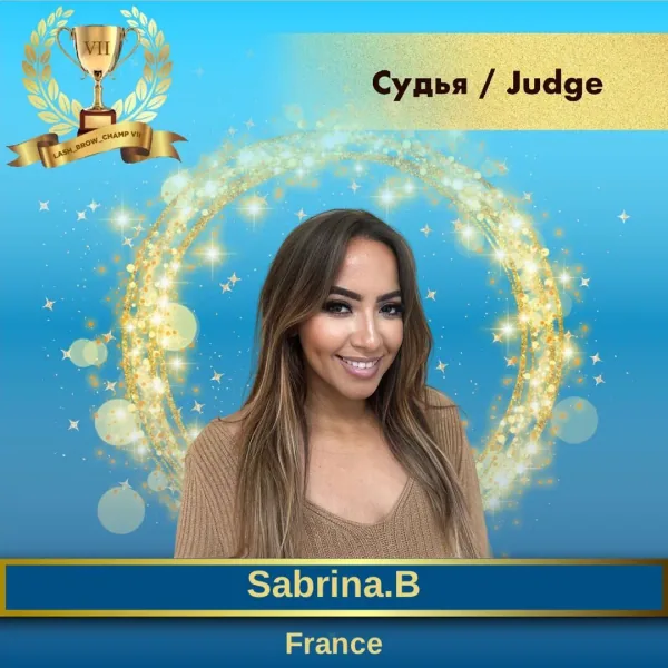 Sabrina.B — WBC judge banner