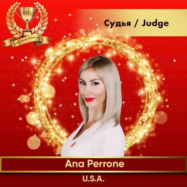 Ana Perrone — WBC judge banner