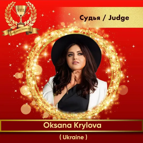 Oksana Krylova — WBC judge banner
