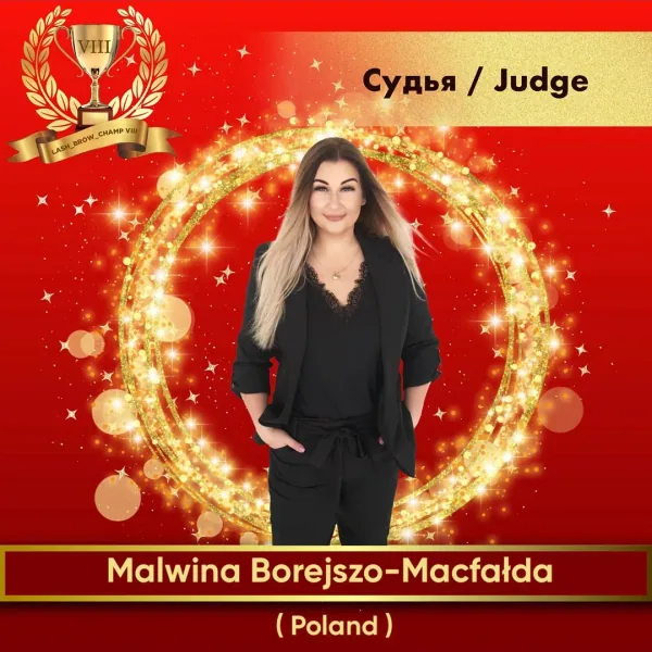 Malwina Borejszo-Macfałda — WBC judge banner