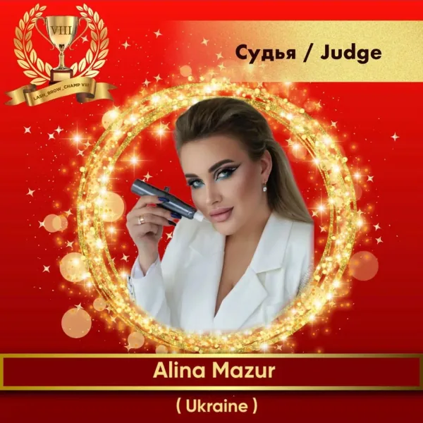 Alina Mazur — WBC judge banner