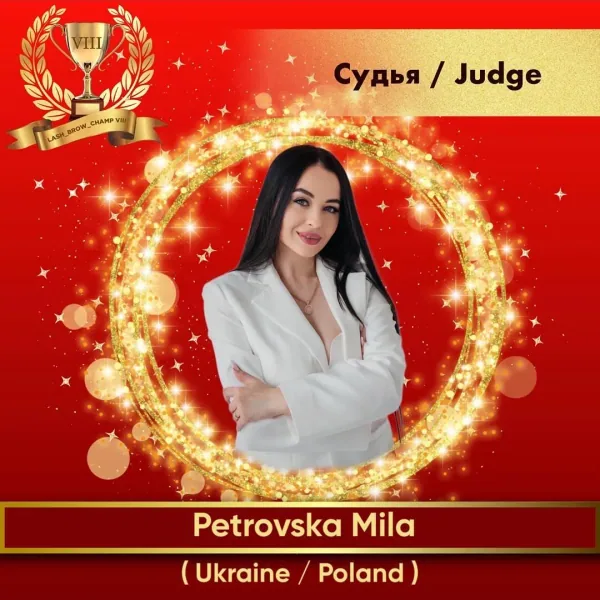 Petrovska Mila — WBC judge banner