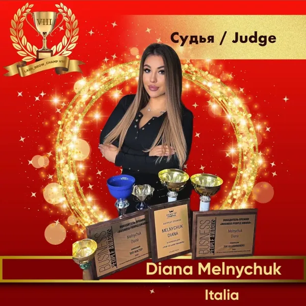 Diana Melnychuk — WBC judge banner