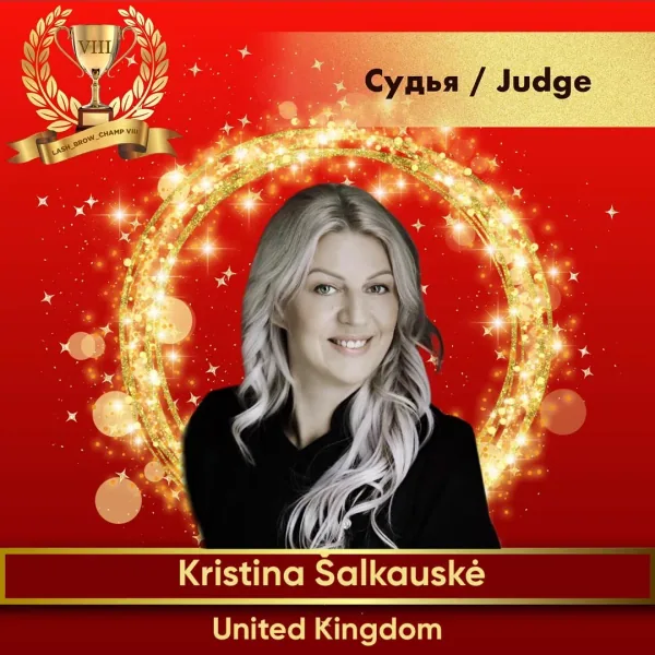 Kristina Šalkauskė — WBC judge banner