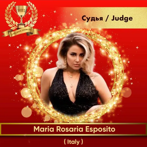 Esposito Maria Rosaria — WBC judge banner