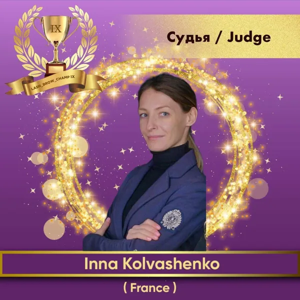 Inna Kolvashenko — WBC judge banner