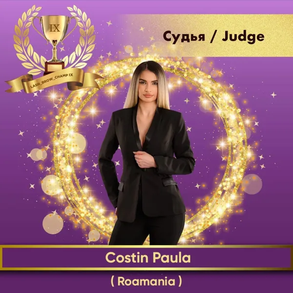 Costin Paula — WBC judge banner