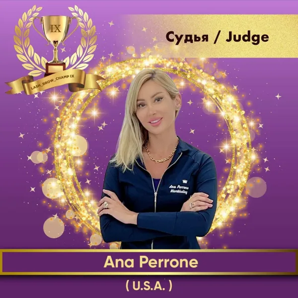 Ana Perrone — WBC judge banner