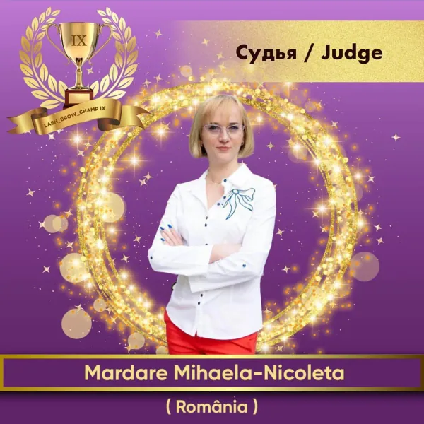 Mardare Mihaela-Nicoleta — WBC judge banner