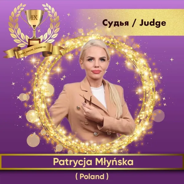 Patrycja Młyńska — WBC judge banner