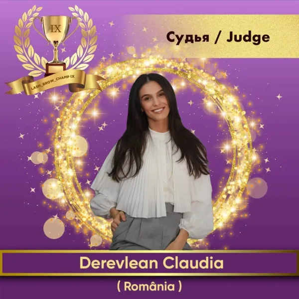 Derevlean Claudia — WBC judge banner
